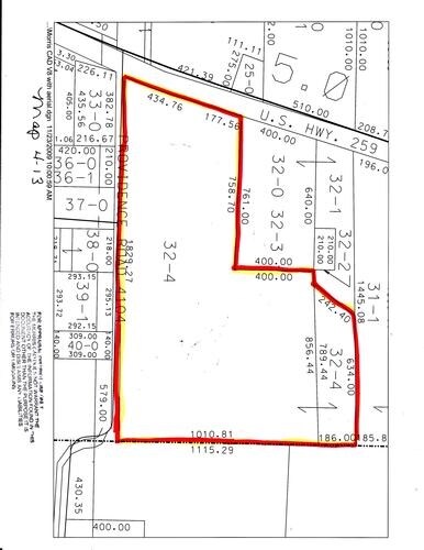 2640 Hwy 259, Daingerfield, TX à vendre - Plan cadastral - Image 2 de 10