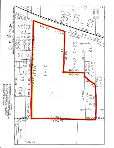 2640 Hwy 259, Daingerfield, TX for sale - Plat Map - Image 2 of 10