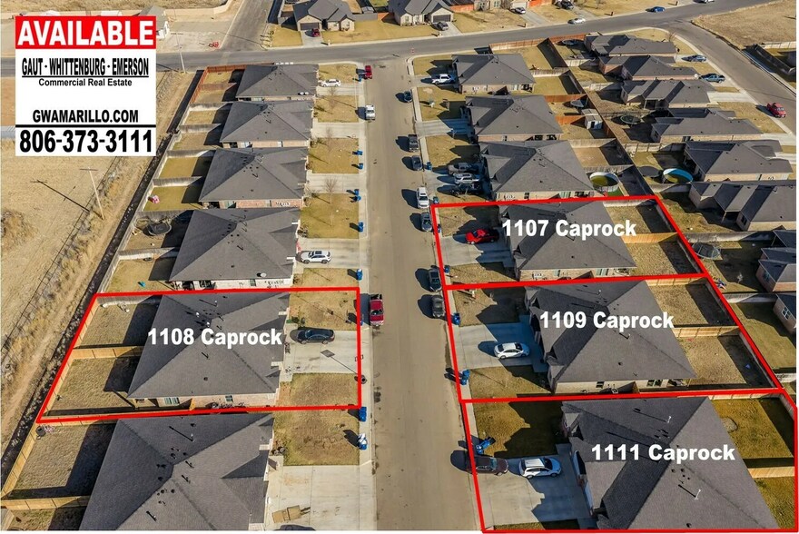 1108 Caprock St, Hereford, TX for sale - Aerial - Image 1 of 1