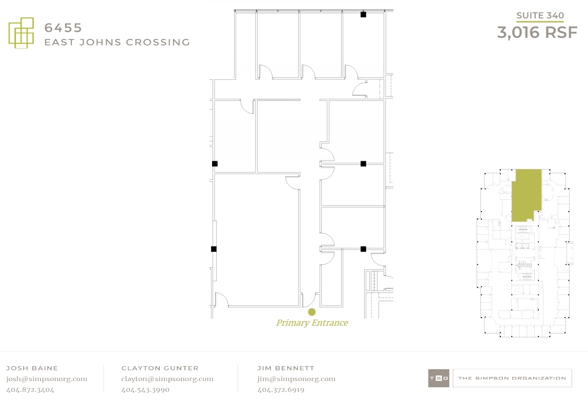 6455 E Johns Xing, Johns Creek, GA à louer Plan d  tage- Image 1 de 1