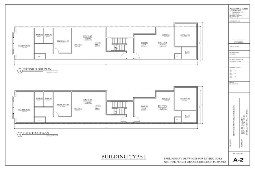 2300-12 2nd St st, Philadelphia, PA for sale - Floor Plan - Image 3 of 12