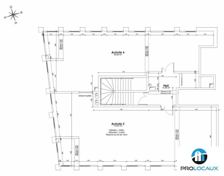 Office in Le Pont-de-Claix for sale - Floor Plan - Image 1 of 4