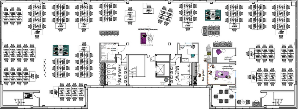 Rushmills, Northampton for lease - Floor Plan - Image 2 of 2