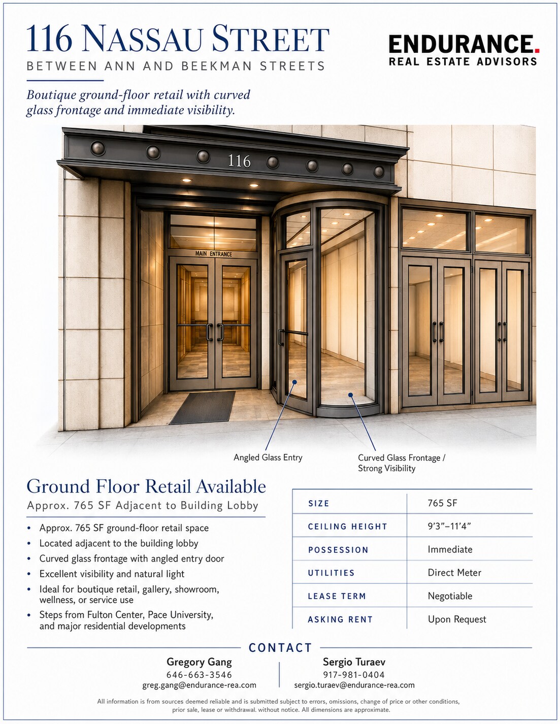 116 Nassau St, New York, NY for lease Other- Image 1 of 3