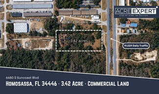 More details for 6480 S Suncoast Blvd, Homosassa, FL - Land for Sale