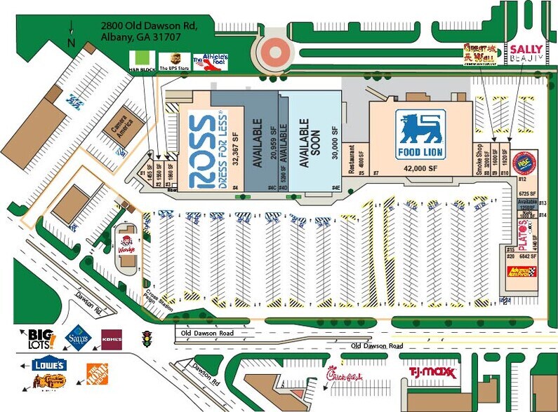 2800 Old Dawson Rd, Albany, GA à louer - Photo du bâtiment - Image 2 de 11