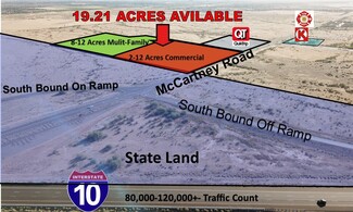 Plus de détails pour SWC McCartney Rd & I-10, Casa Grande, AZ - Terrain à vendre