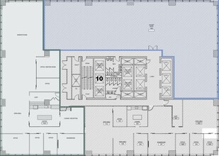 605 5th Ave SW, Calgary, AB à louer Plan d’étage- Image 1 de 6