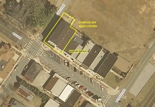 5518 Main St, Flowery Branch, GA - Aerial map view