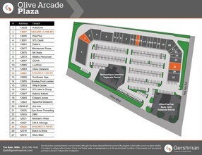12915-13029 Olive Blvd, Creve Coeur, MO for lease Site Plan- Image 1 of 1