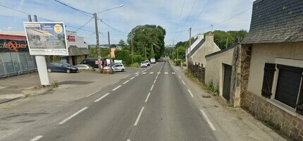 Quimper, FIN - Aérien  Vue de la carte