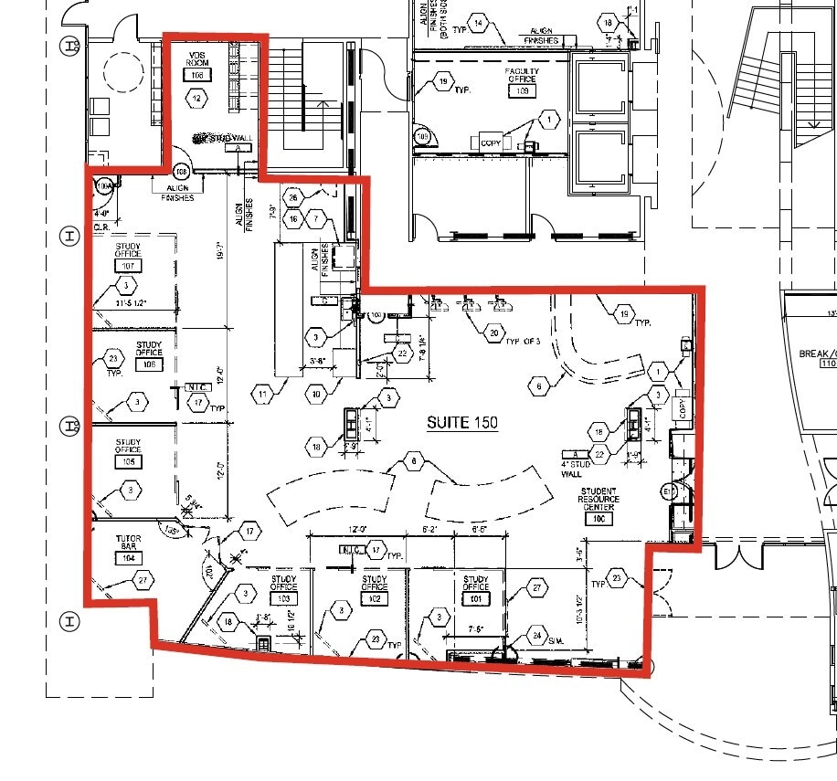 300 Rancheros Dr, San Marcos, CA à louer Plan d’étage- Image 1 de 5