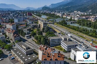 Grenoble - Aérien Vue de la carte