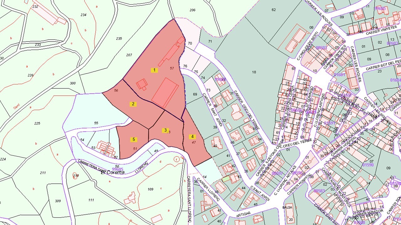 Land in Sant Feliu de Codines, Barcelona for sale Plat Map- Image 1 of 3