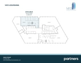 1415 Louisiana St, Houston, TX for lease Site Plan- Image 1 of 5