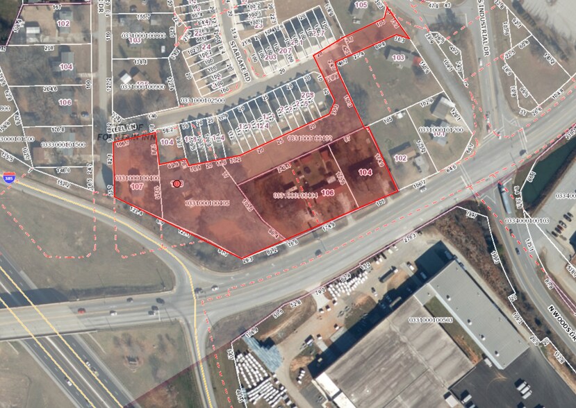 107 Roebuck Dr, Fountain Inn, SC à vendre - Photo du bâtiment - Image 2 de 10