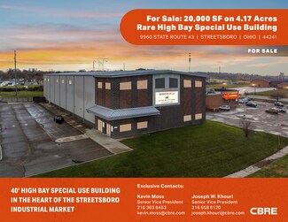 Plus de détails pour 9960 St Rt 43, Streetsboro, OH - Sports et divertissement à vendre