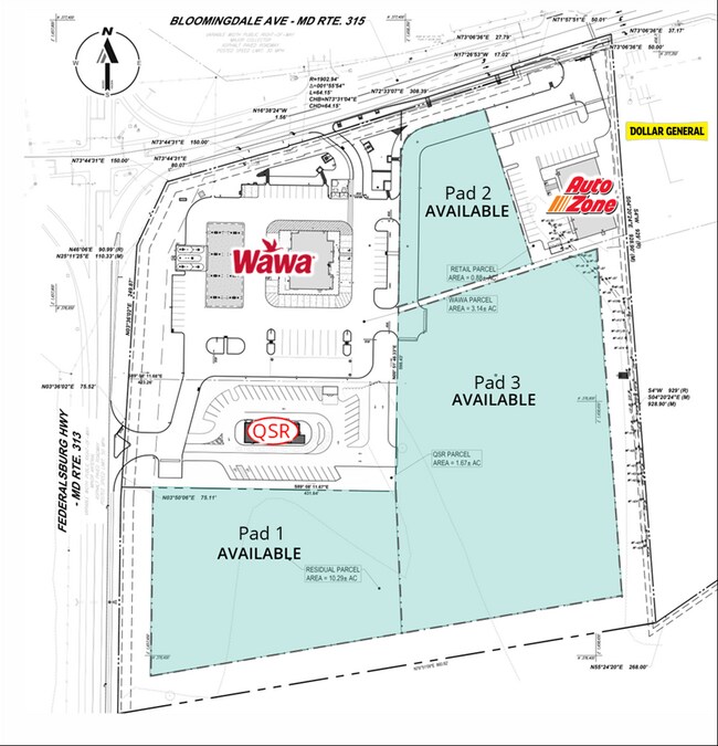 More details for 000 Bloomingdale Ave, Federalsburg, MD - Land for Lease