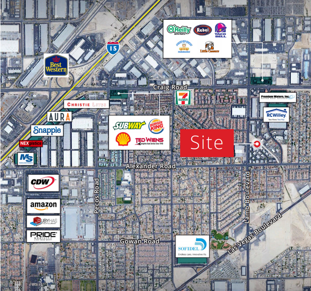 Craig Road & Lamb Boulevard, North Las Vegas, NV for sale - Primary Photo - Image 1 of 1