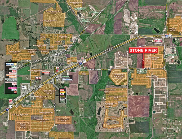2812 Epps Rd, Royse City, TX à louer - Aérien - Image 2 de 2