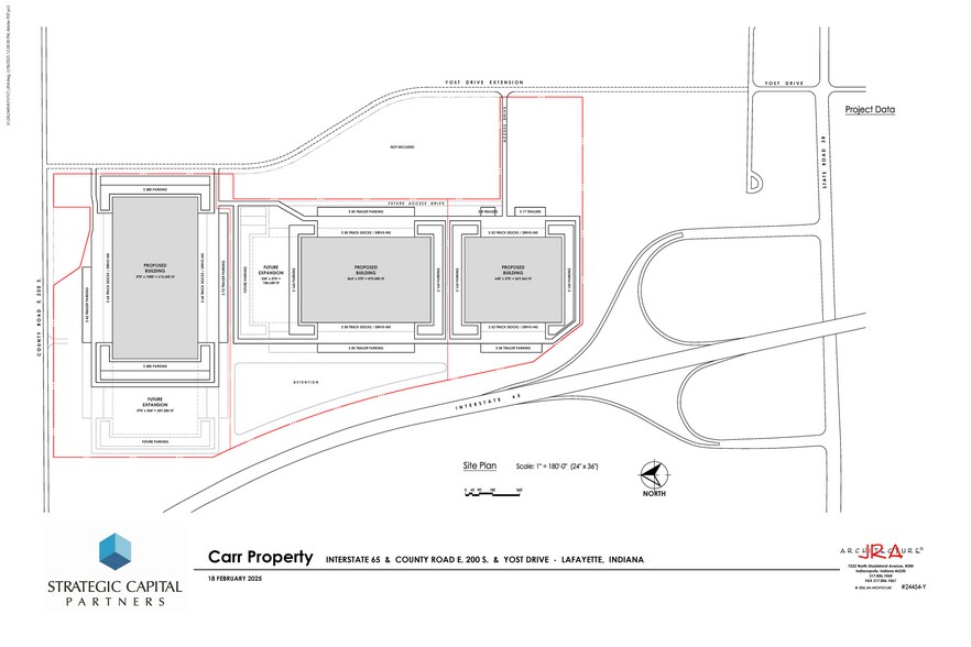 6445 E 200 S, Lafayette, IN à vendre - Plan de site - Image 2 de 2