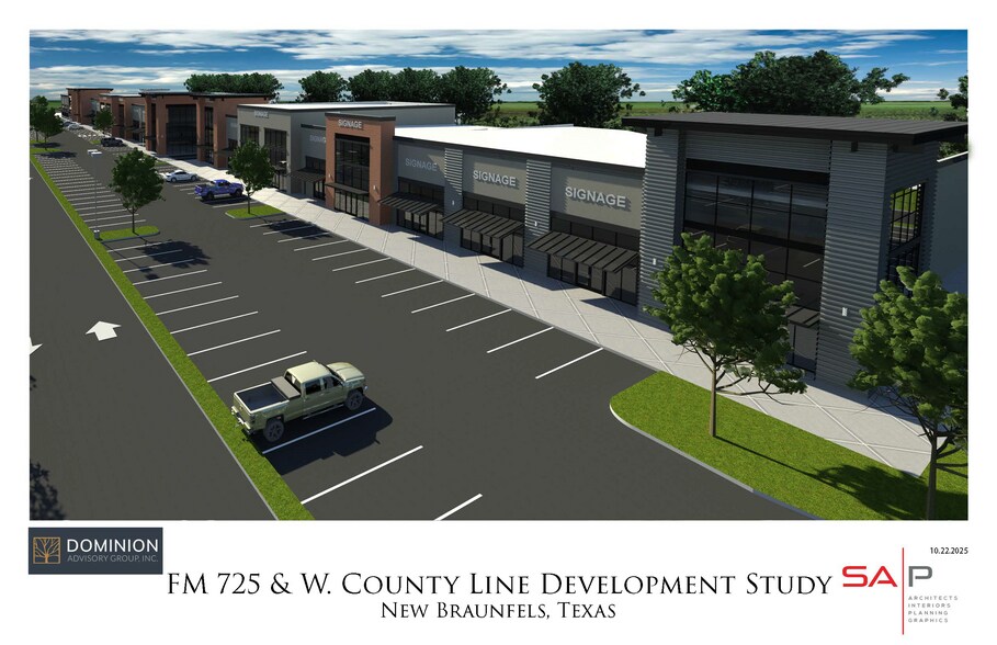 2072 FM 725, New Braunfels, TX à vendre - Photo du bâtiment - Image 2 de 10