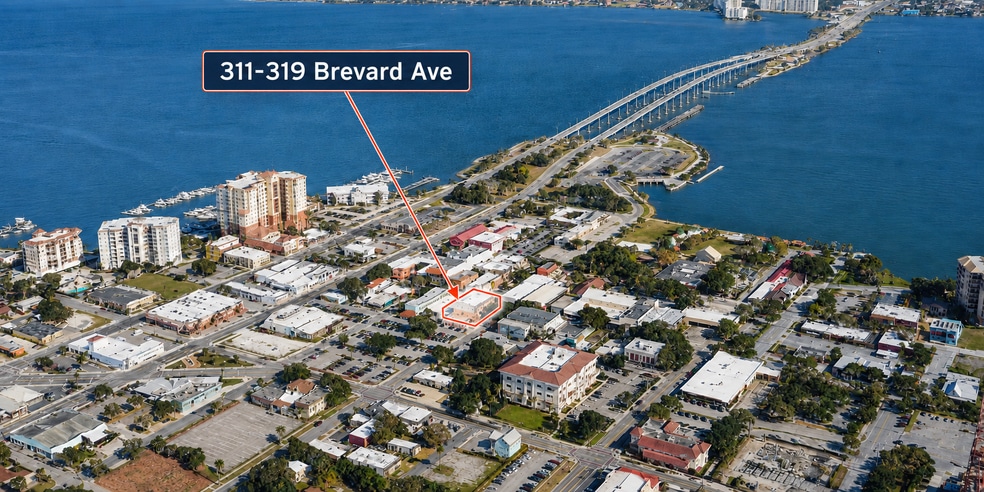 319 Brevard Ave, Cocoa, FL for lease - Aerial - Image 3 of 6