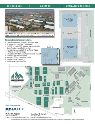 Plus de détails pour 3503-3593 N Windsor Dr, Aurora, CO - Industriel à louer