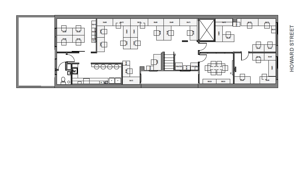 948-950 Howard St, San Francisco, CA à vendre Plan d’étage- Image 1 de 1