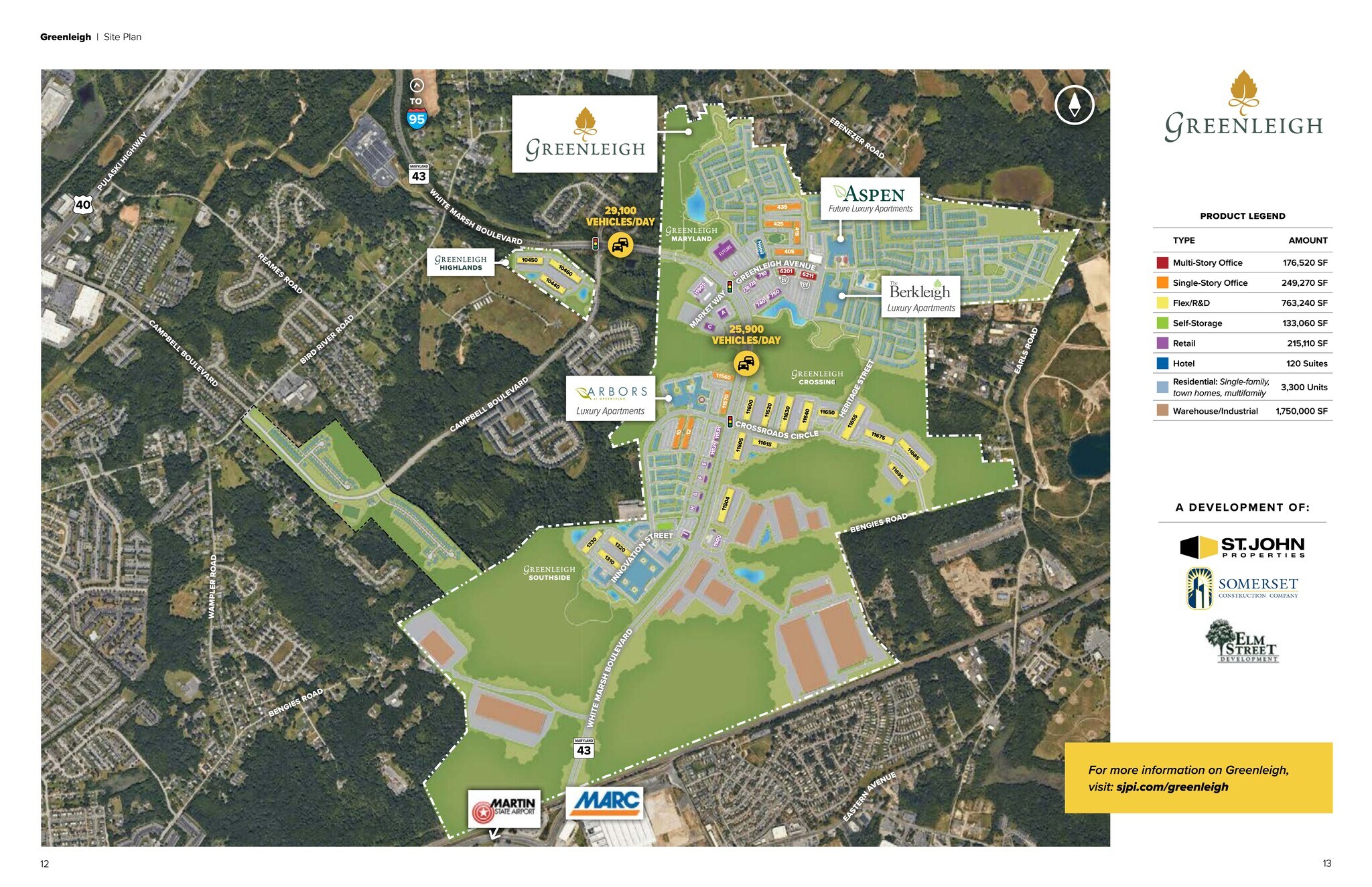 6100 Greenleigh Ave, Middle River, MD for lease Site Plan- Image 1 of 1