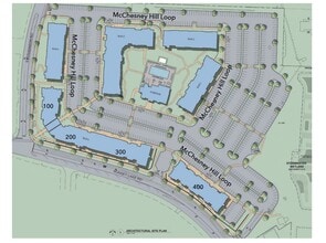200 McChesney Hill Loop, Apex, NC for lease Site Plan- Image 1 of 1