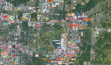 3215 Clark Ln, Columbia, MO - Aérien Vue de la carte