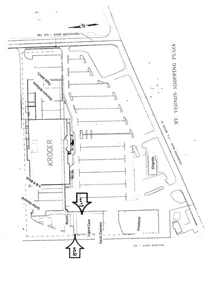 855 Coshocton Rd, Mount Vernon, OH à louer - Plan d’étage - Image 2 de 2