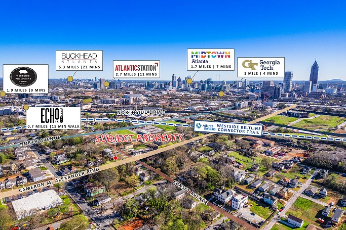 695 Cameron M Alexander Blvd NW, Atlanta, GA à vendre - Photo du bâtiment - Image 3 de 7