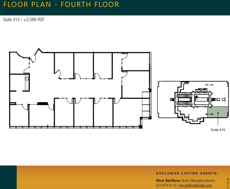 1981 N Broadway, Walnut Creek, CA à louer Plan d  tage- Image 1 de 1