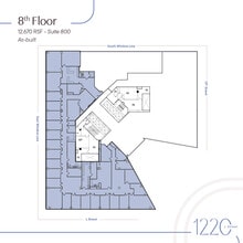 1220 L St NW, Washington, DC à louer Plan d’étage- Image 1 de 1