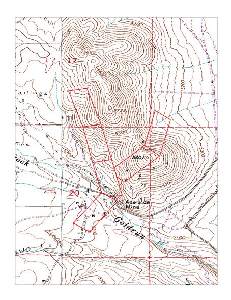 000, Golconda, NV à vendre - Plan cadastral - Image 2 de 3
