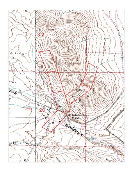 000, Golconda, NV for sale - Plat Map - Image 2 of 3