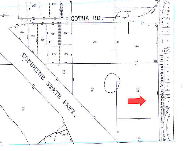 Gotha Rd, Windermere, FL for sale Plat Map- Image 1 of 1