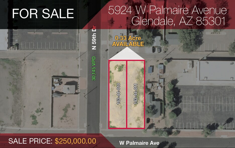 5924 W Palmaire Ave, Glendale, AZ à vendre - Photo du bâtiment - Image 1 de 1