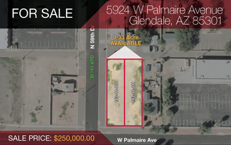 Plus de détails pour 5924 W Palmaire Ave, Glendale, AZ - Terrain à vendre