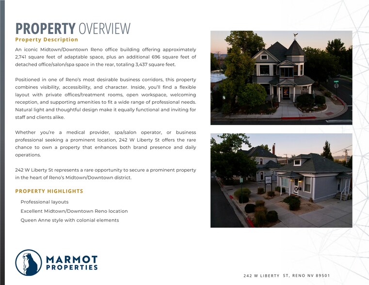 242 W Liberty St, Reno, NV à vendre - Photo du bâtiment - Image 3 de 19