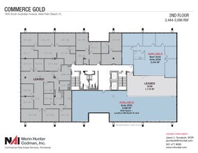 1800 S Australian Ave, West Palm Beach, FL à louer Plan d  tage- Image 2 de 2