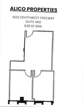4151 Southwest Fwy, Houston, TX à louer Plan d’étage- Image 1 de 1