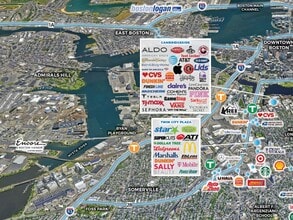 25-27 Marney St, Cambridge, MA - Aerial  map view