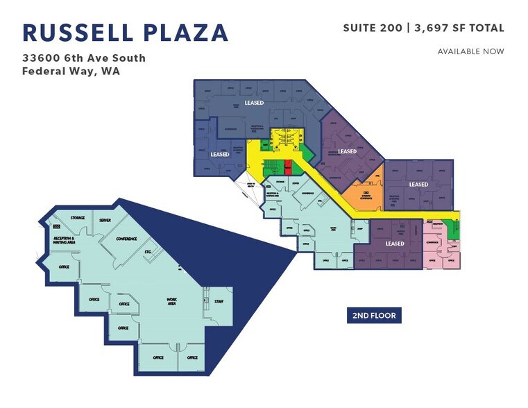 33600 6th Ave S, Federal Way, WA à louer - Plan d’étage - Image 3 de 12