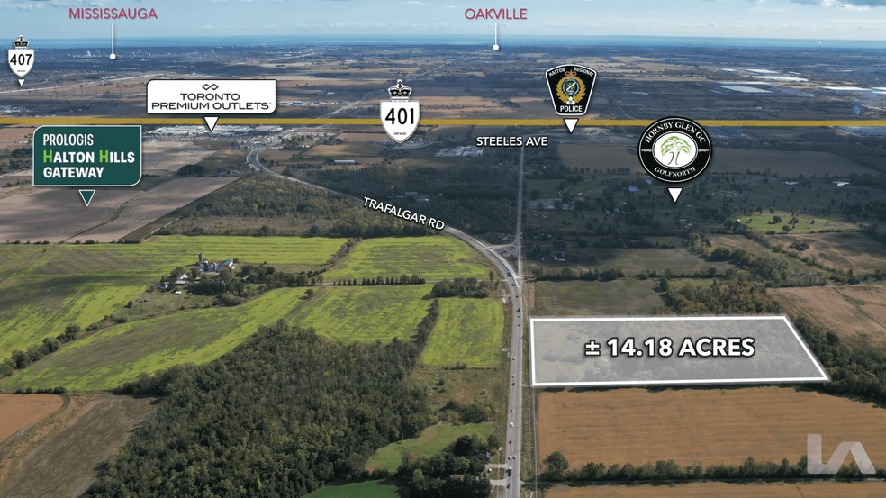 8584 Trafalgar Rd, Halton Hills, ON for sale - Aerial - Image 1 of 1