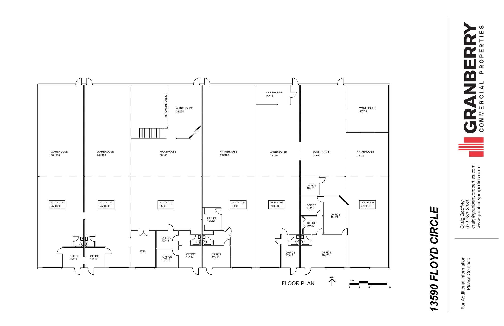 13590 Floyd Cir, Dallas, TX for lease Site Plan- Image 1 of 1