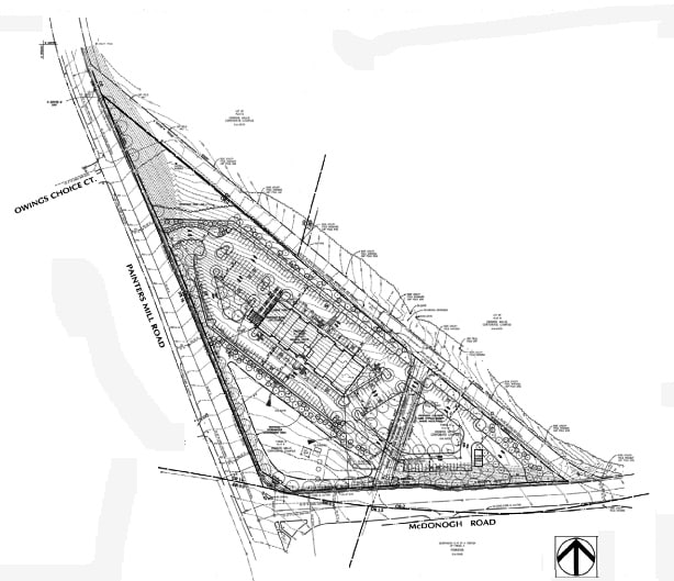 8890 McDonogh Rd, Owings Mills, MD for sale - Site Plan - Image 2 of 11