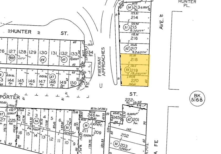 1417 S Santa Fe Ave, Los Angeles, CA for sale - Plat Map - Image 3 of 4